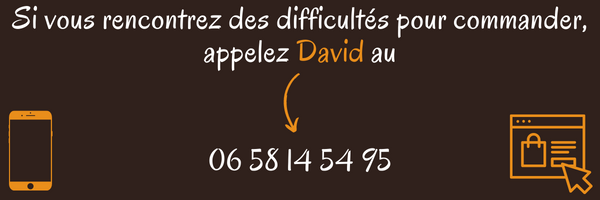 Contact david probleme commande