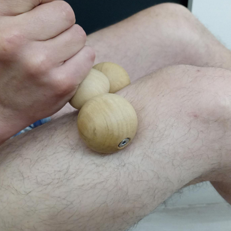 Massage du corps avec Boulado